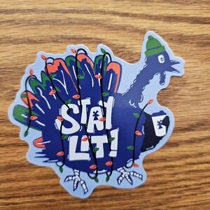 Dutch Bros Stay Lit Turkey Sticker